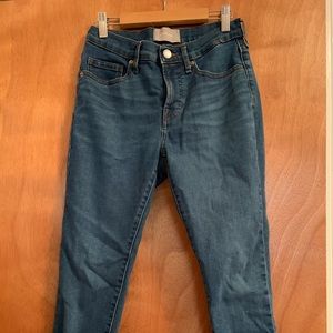 Everlane Stretch High Rise Skinny 26” Ankle